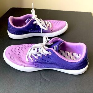 Everlast Purple Ombré Trainers Sneakers; tie up laces; Sz 6.5; Unisex